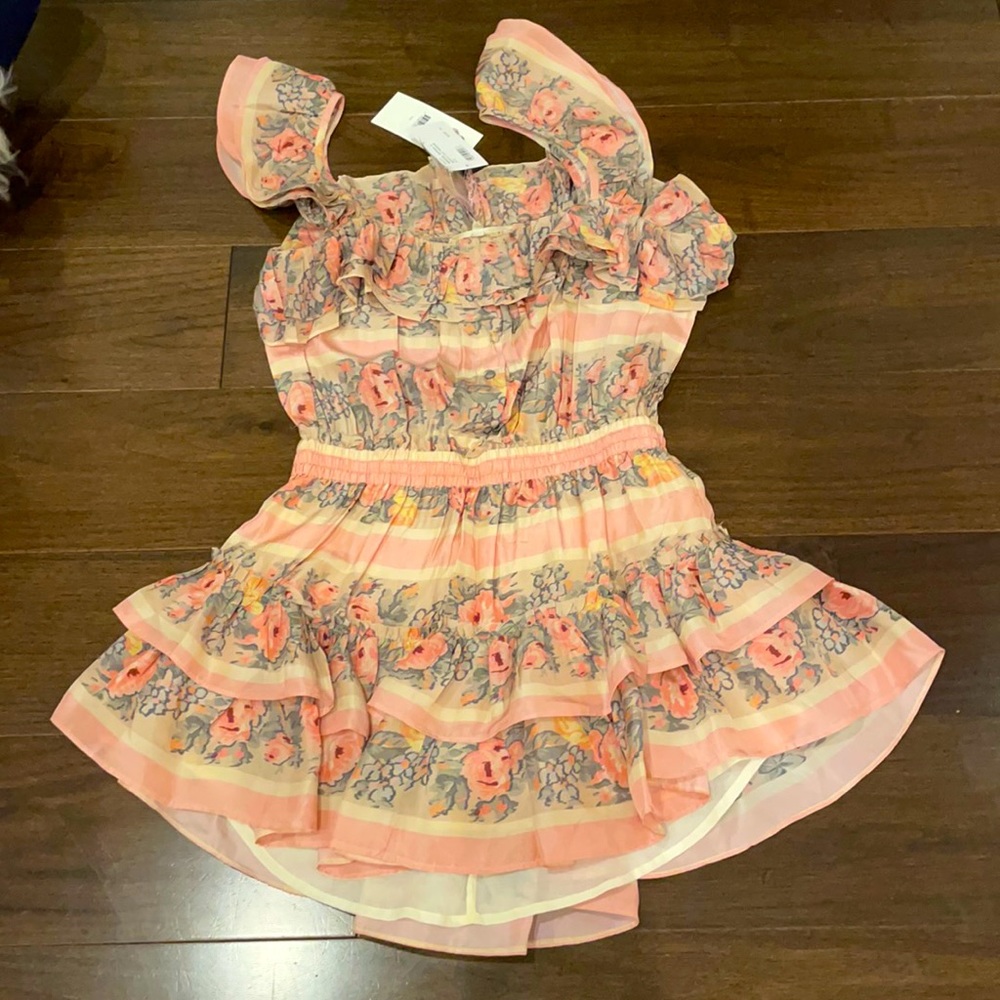 LoveShackFancy marina dress ribon size XS